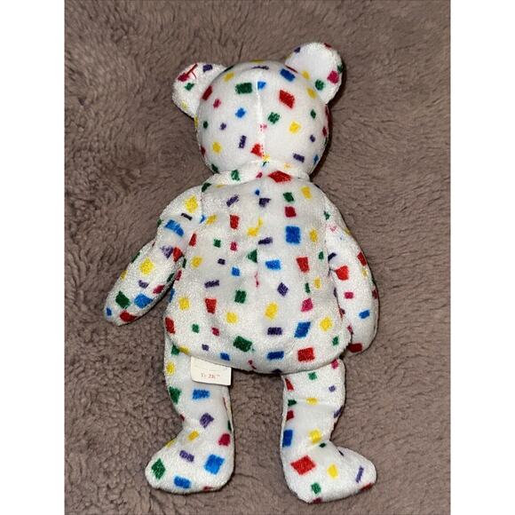 Ty Beanie Baby Ty 2K Bear Rare, Retired, w/errors - Perfect Condition - Picture 2 of 4